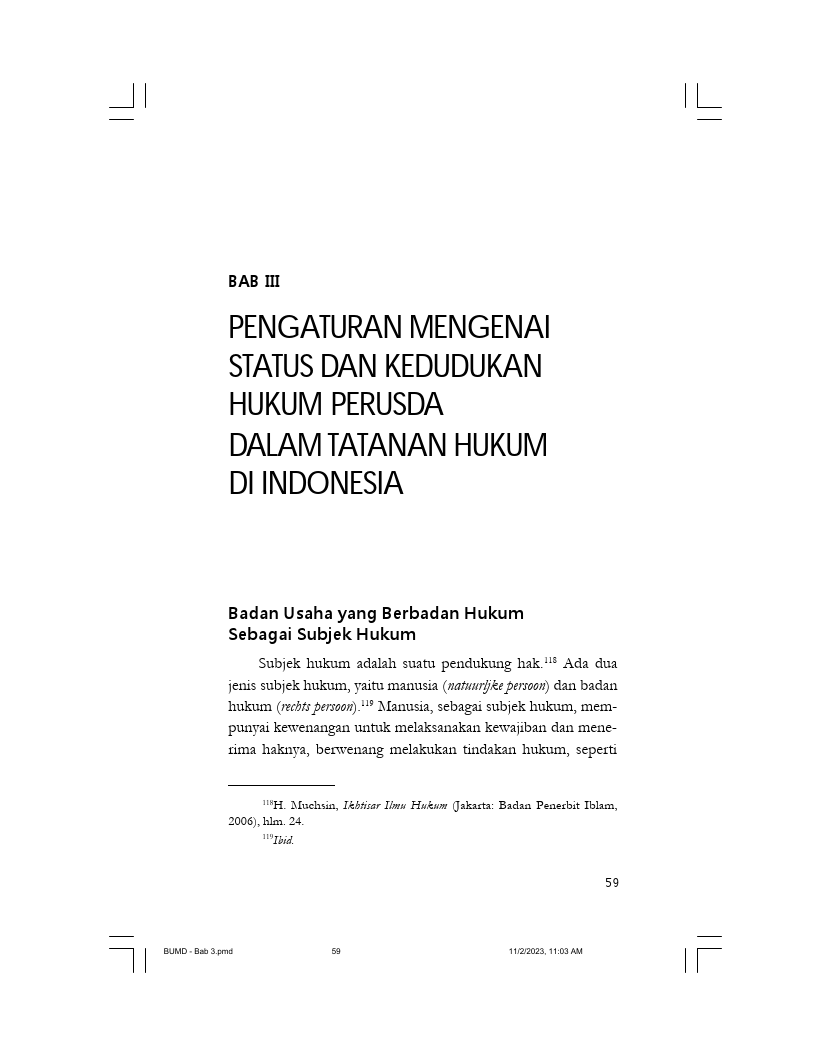 Eksistensi Perseroda sebagai BUMD yang Berorientasi Profit