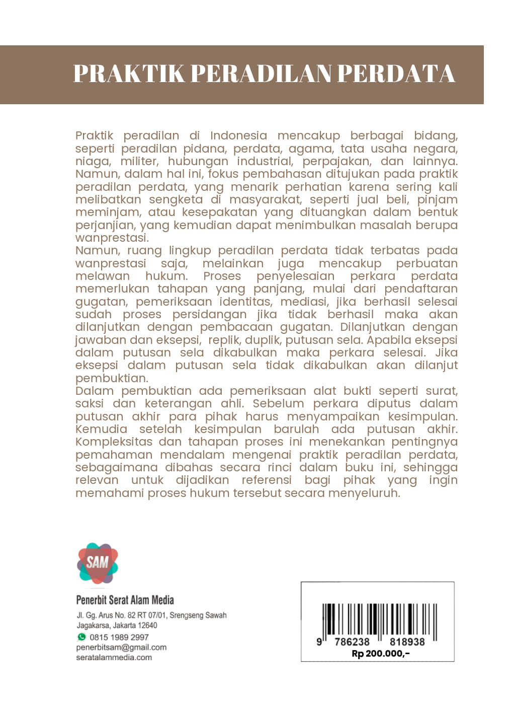 Praktik Peradilan Perdata